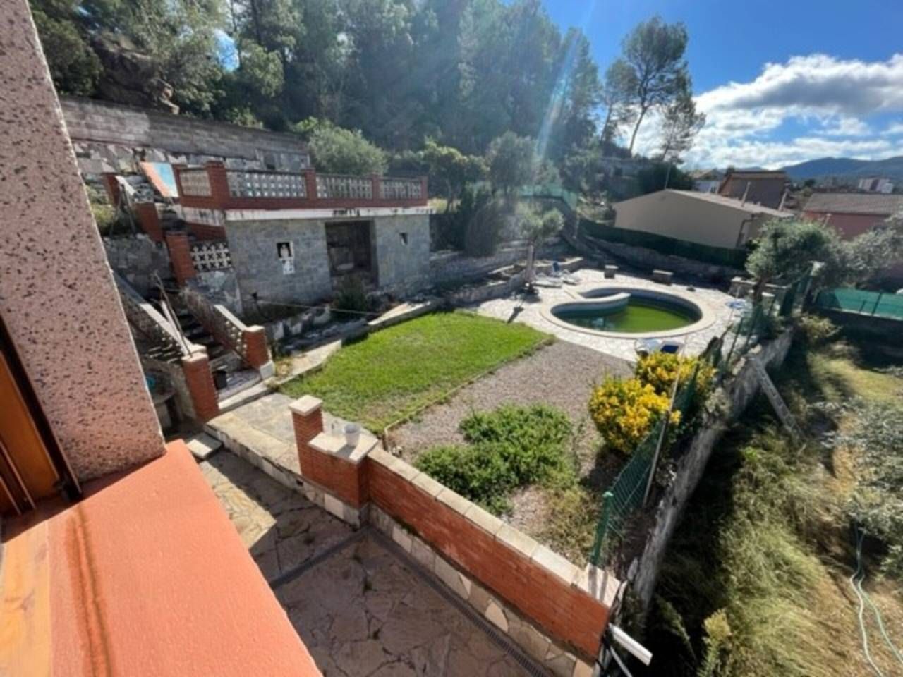 Garden of House or chalet for sale in Castellbell i el Vilar  with Air Conditioner, Heating and Private garden