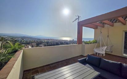 Terrace of Attic for sale in Manilva  with Air Conditioner, Terrace and Swimming Pool