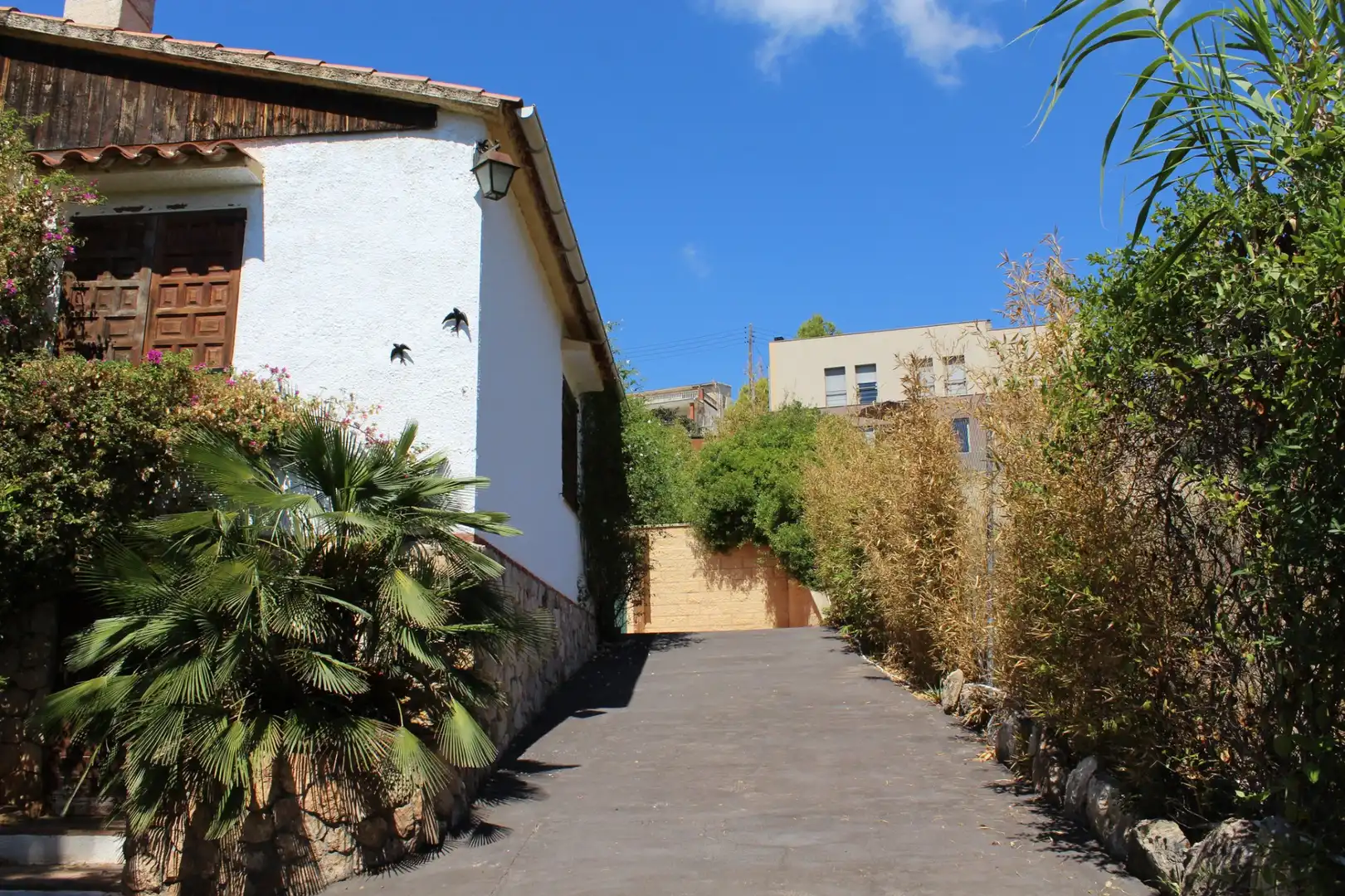 Vista exterior de Casa o chalet en venta en Vespella de Gaià con Jardín privado, Piscina y Amueblado