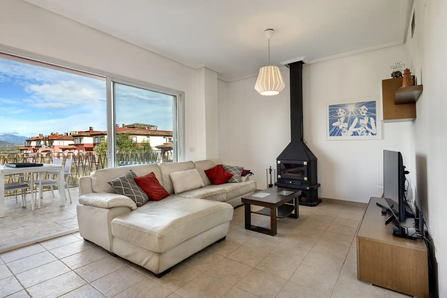 Sala de estar de Ático en venta en  Palma de Mallorca con Aire acondicionado, Calefacción y Jardín privado
