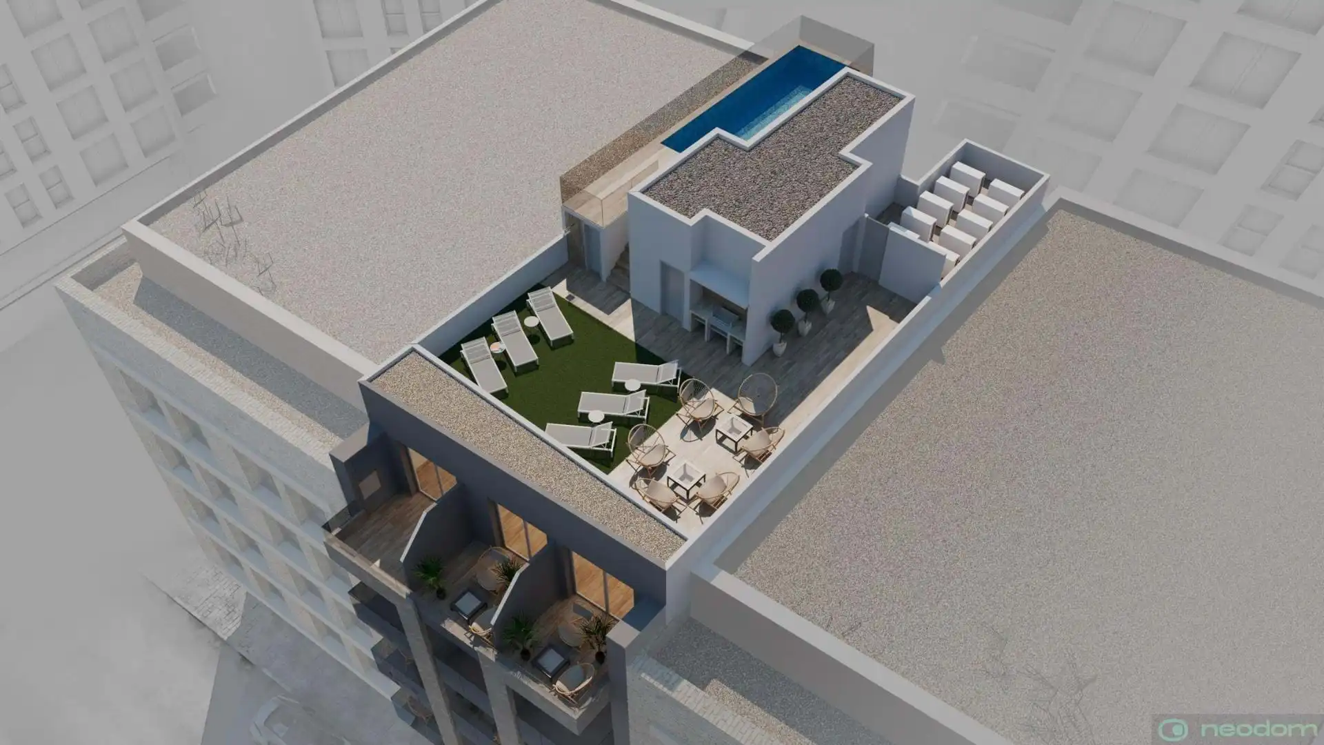 Penthouse mit Pool zum Verkauf in Playa de los Locos, imagen 6