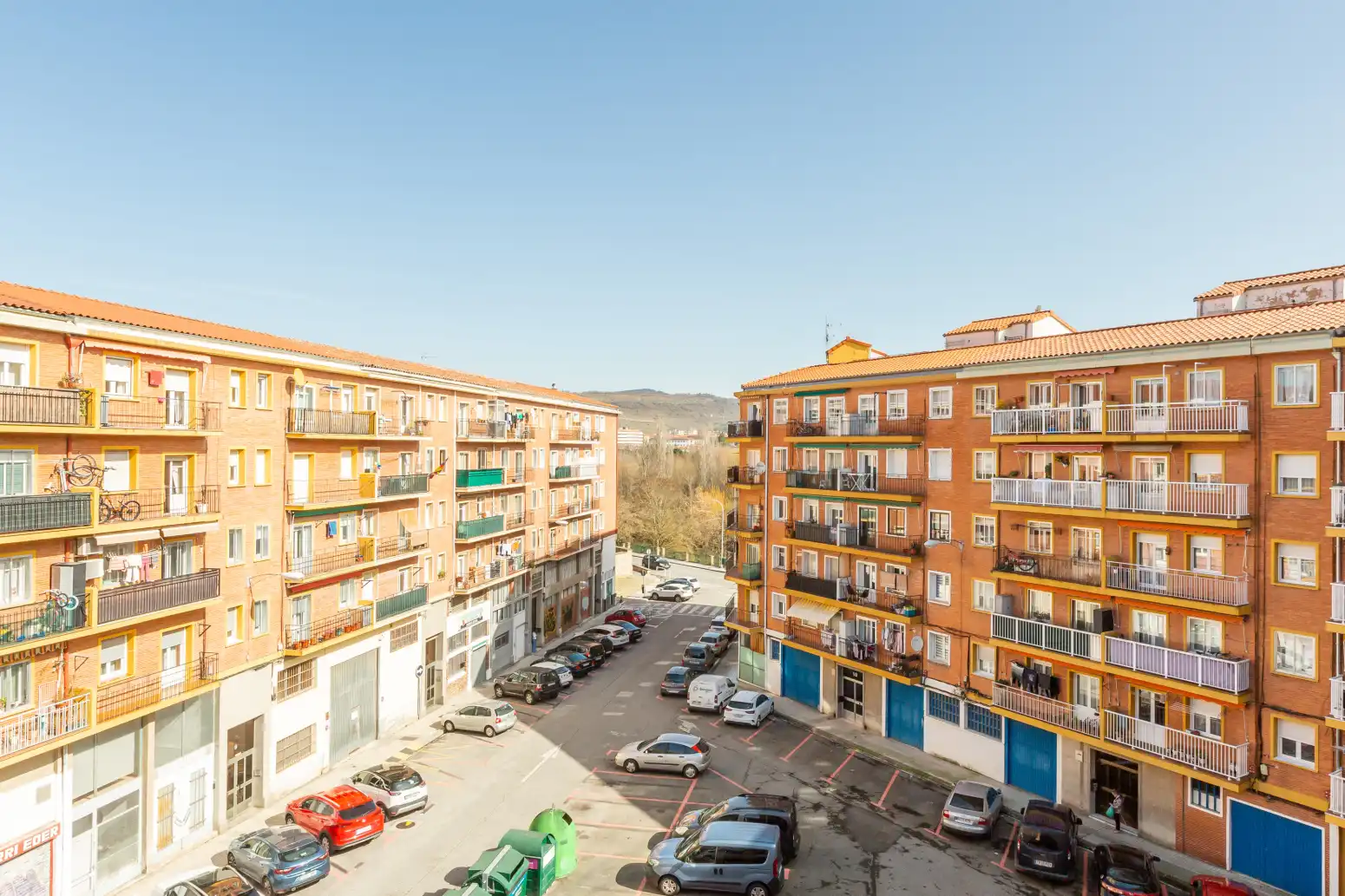 Exterior view of Flat for sale in  Pamplona / Iruña  with Heating, Parquet flooring and Balcony