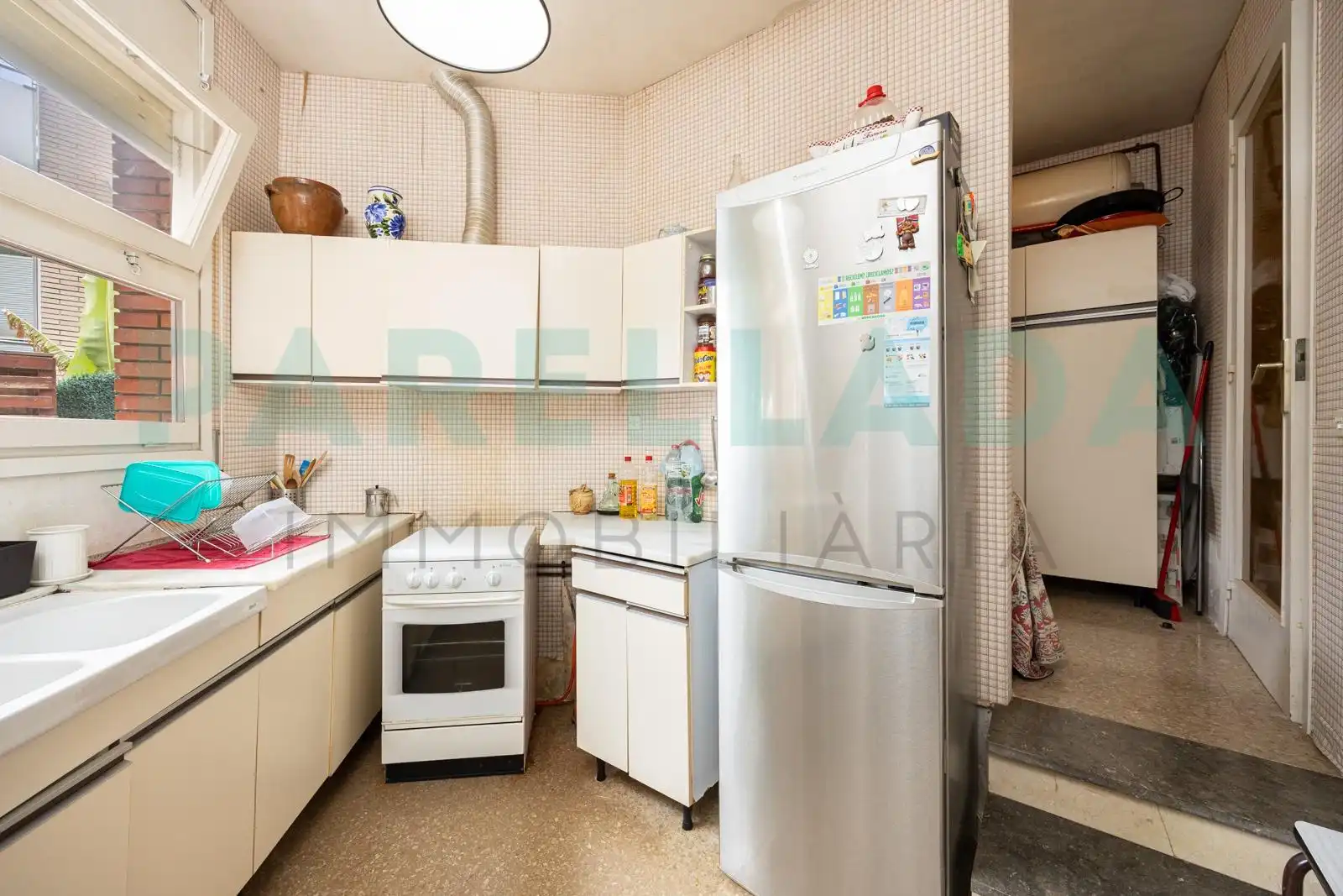 Cocina de Casa o chalet en venta en Tiana con Aire acondicionado, Jardín privado y Terraza