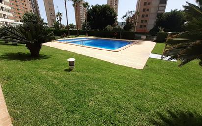 Swimming pool of Flat for sale in Benidorm  with Air Conditioner, Heating and Private garden