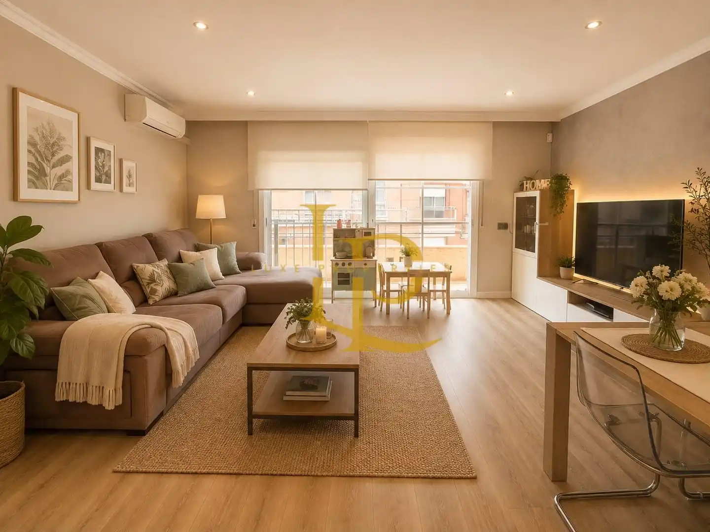 Sala de estar de Casa o chalet en venta en Rubí con Aire acondicionado, Calefacción y Terraza