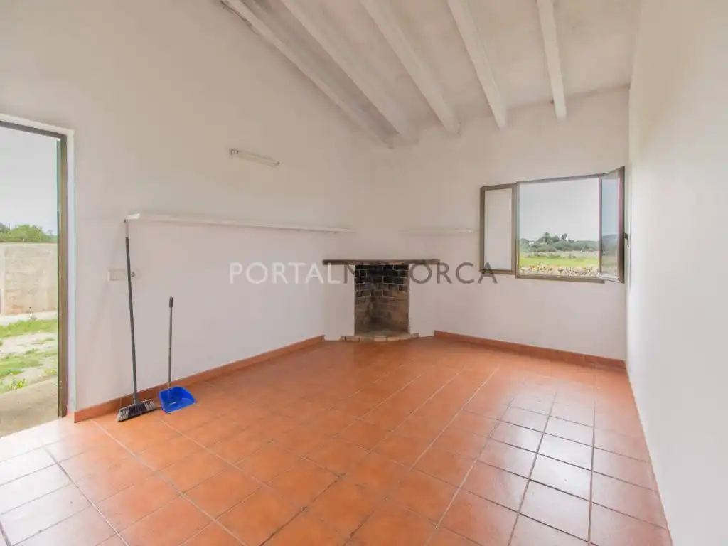 Sala de estar de Finca rústica en venta en Ciutadella de Menorca con Jardín privado