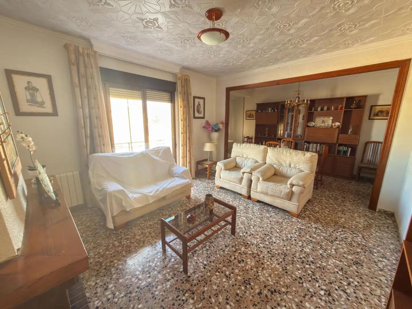 Sala de estar de Casa o chalet en venta en Callosa de Segura con Aire acondicionado, Amueblado y Balcón