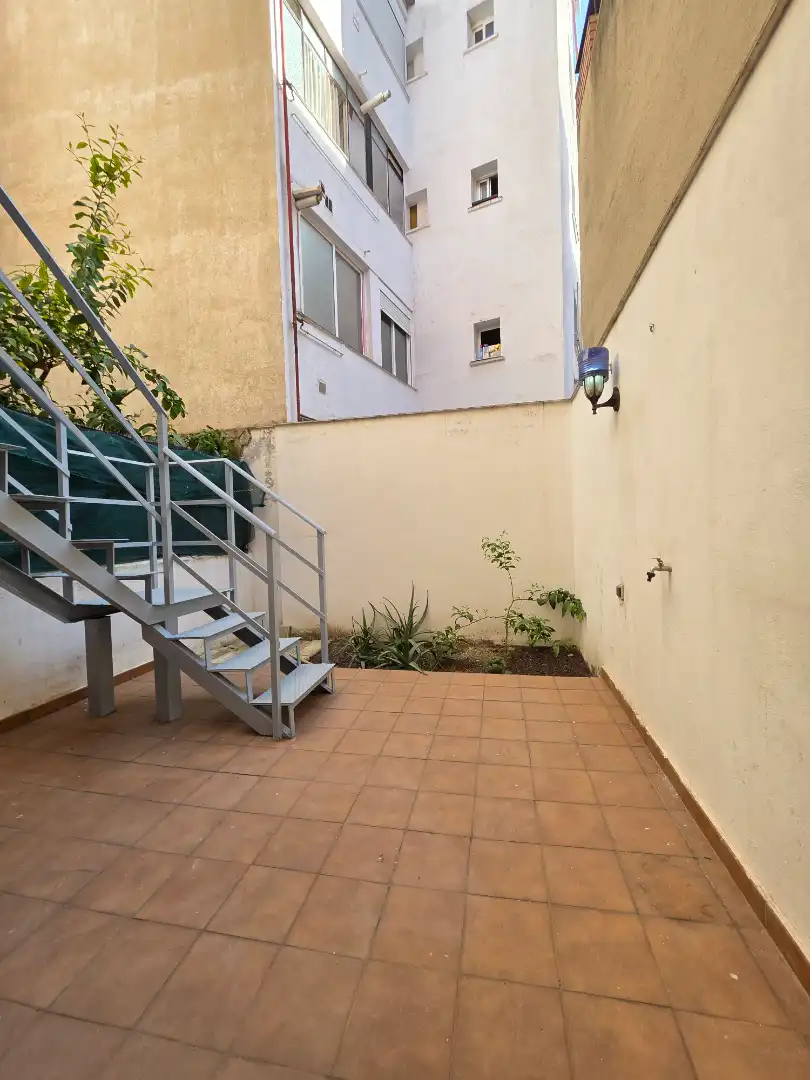 Balcony of Flat for sale in  Madrid Capital  with Air Conditioner, Heating and Private garden