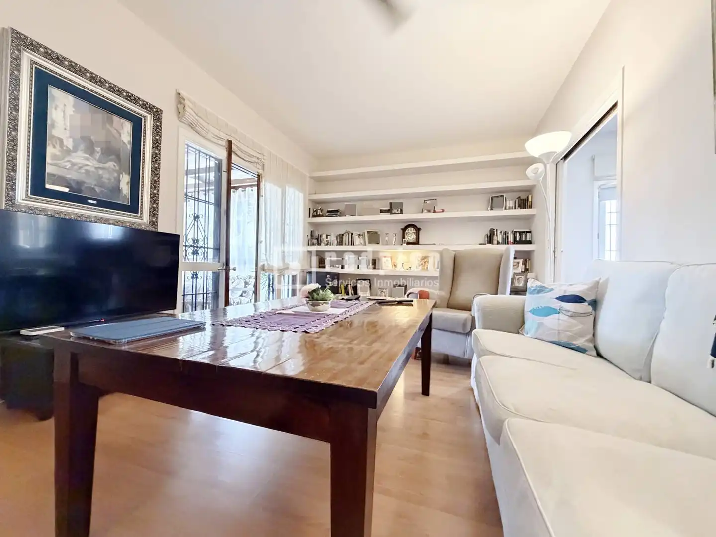 Sala de estar de Casa o chalet en venta en Málaga con Aire acondicionado, Jardín privado y Terraza