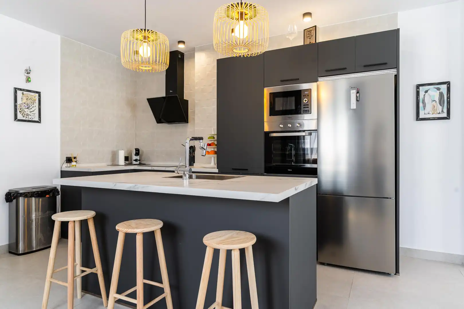 Cocina de Casa o chalet en venta en Chiclana de la Frontera con Jardín privado, Terraza y Piscina