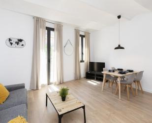 Sala d'estar de Apartament de lloguer en L'Hospitalet de Llobregat amb Aire condicionat