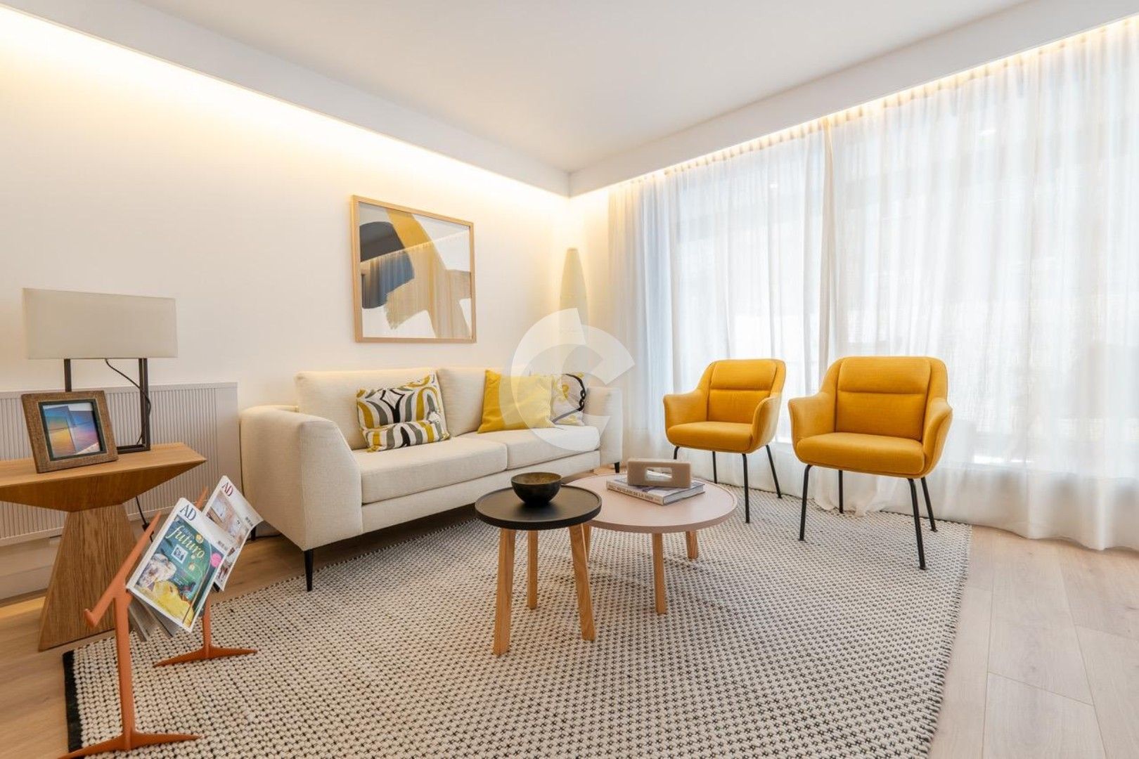 Sala d'estar de Pis en venda en Vigo 