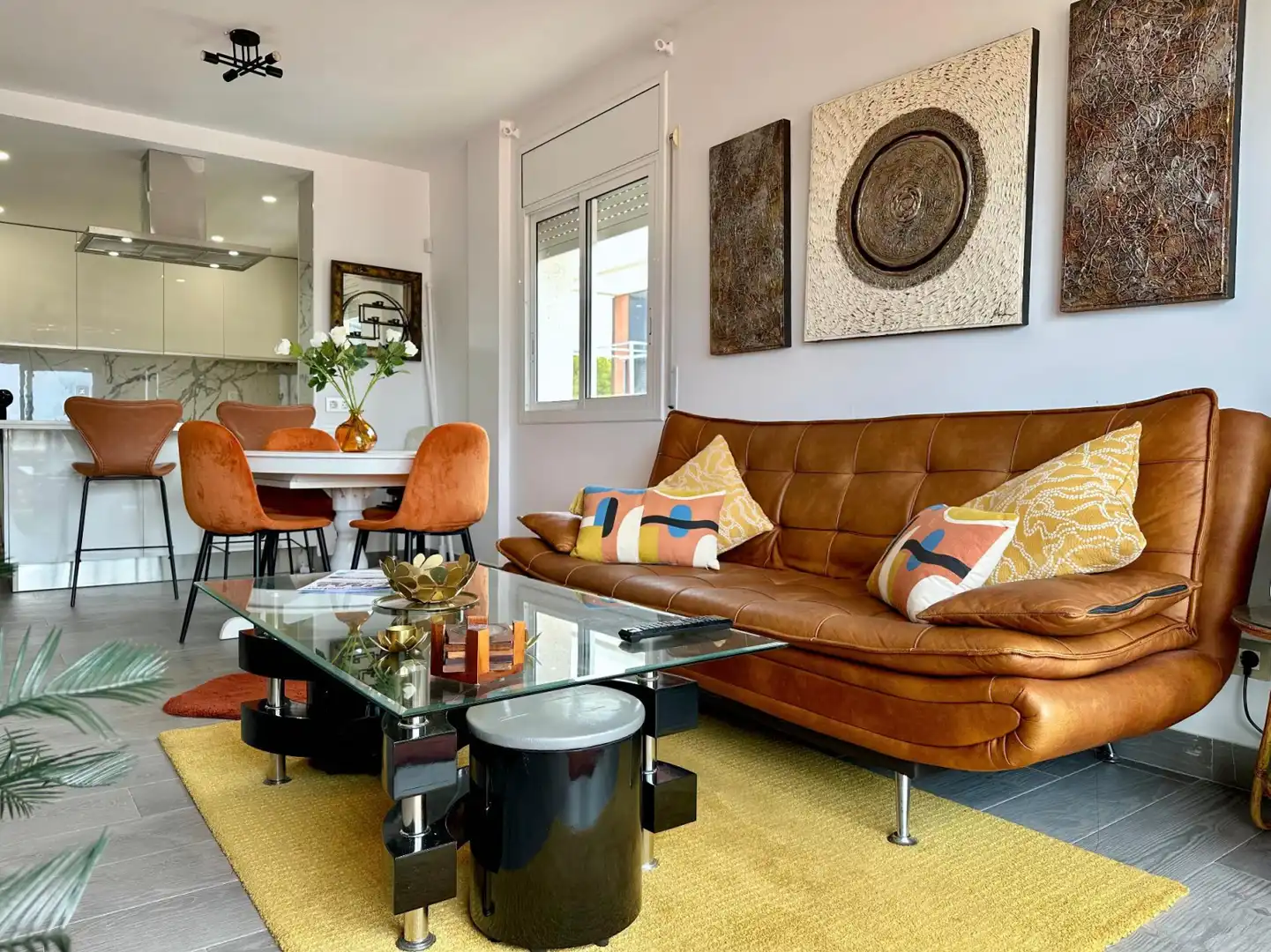 Sala de estar de Ático en venta en Calafell con Aire acondicionado, Calefacción y Terraza