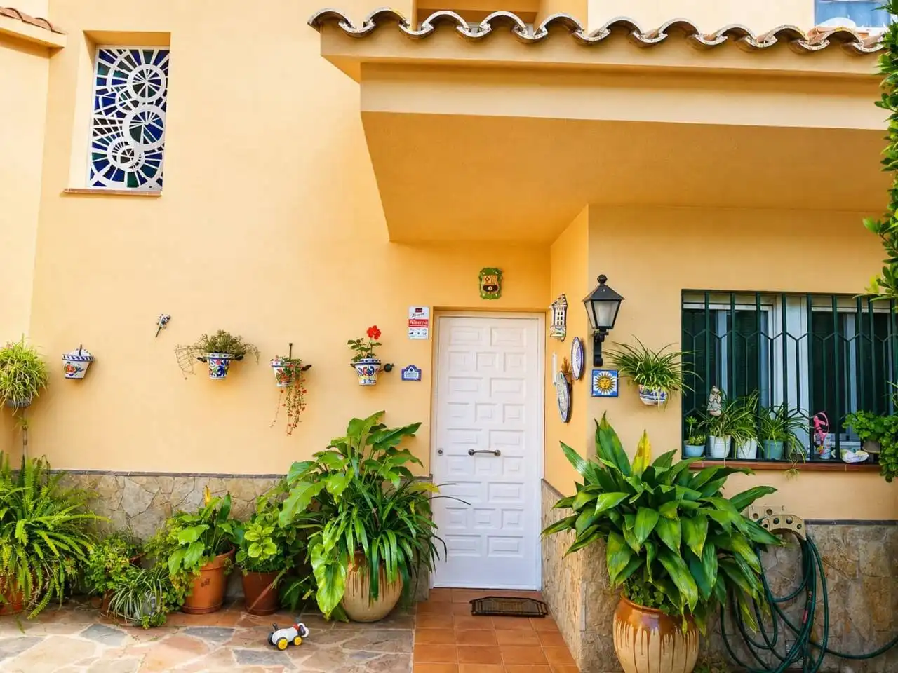 Vista exterior de Casa adosada en venta en Caldes de Montbui con Aire acondicionado, Calefacción y Terraza