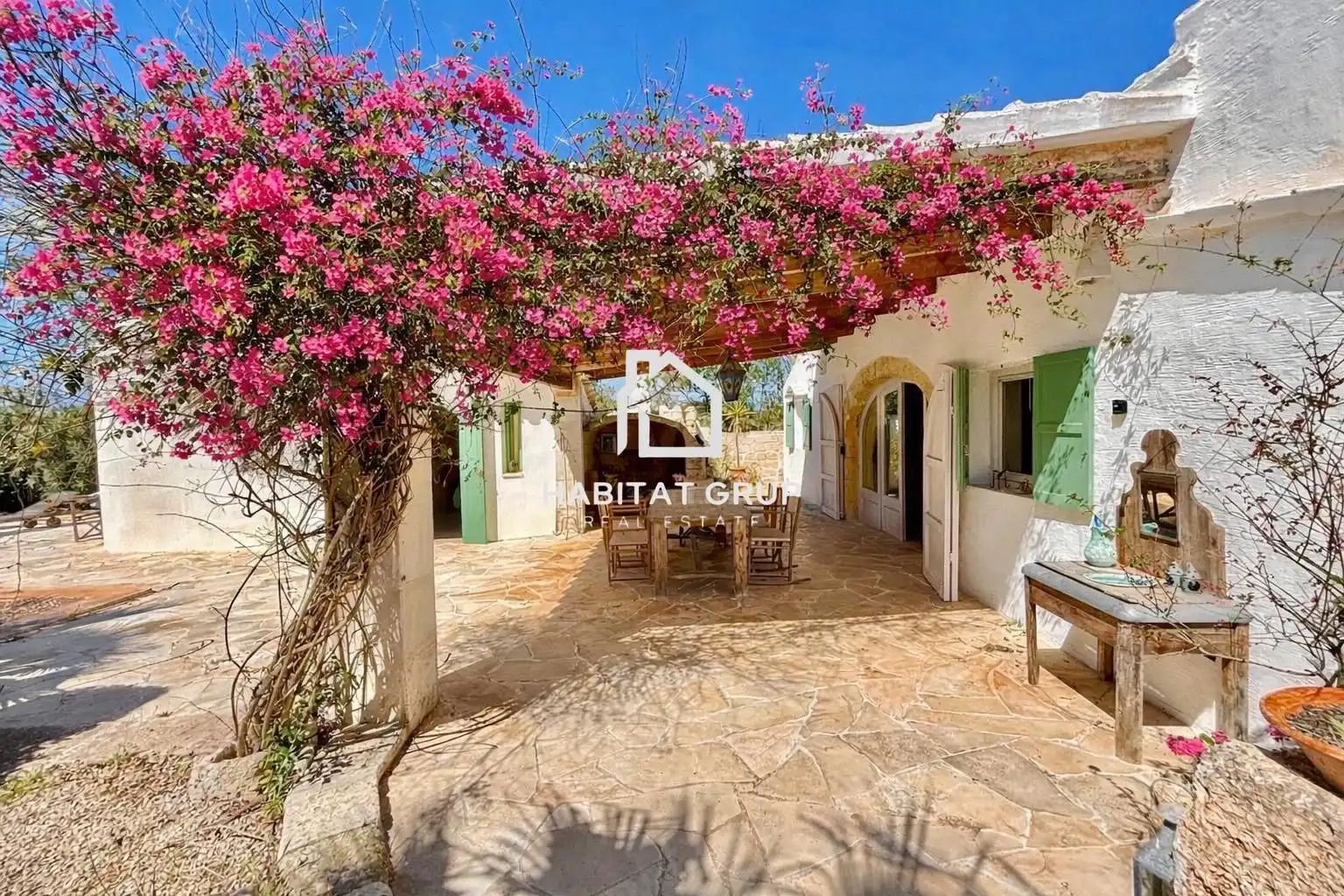 Terrasse von Haus oder Chalet zum Verkauf in Sant Lluís mit Klimaanlage, Heizung und Privatgarten