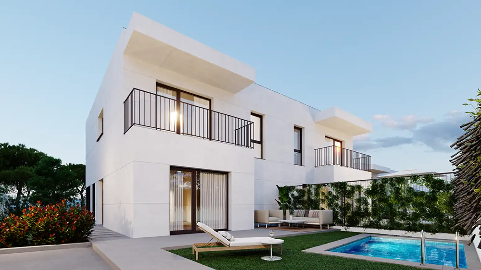Vista exterior de Casa o chalet en venta en Calafell con Parquet, Terraza y Domótica