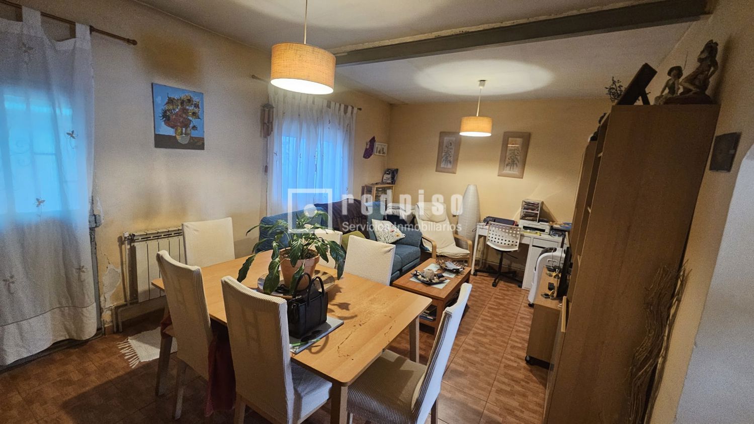 Living room of House or chalet for sale in San Fernando de Henares  with Heating and Terrace