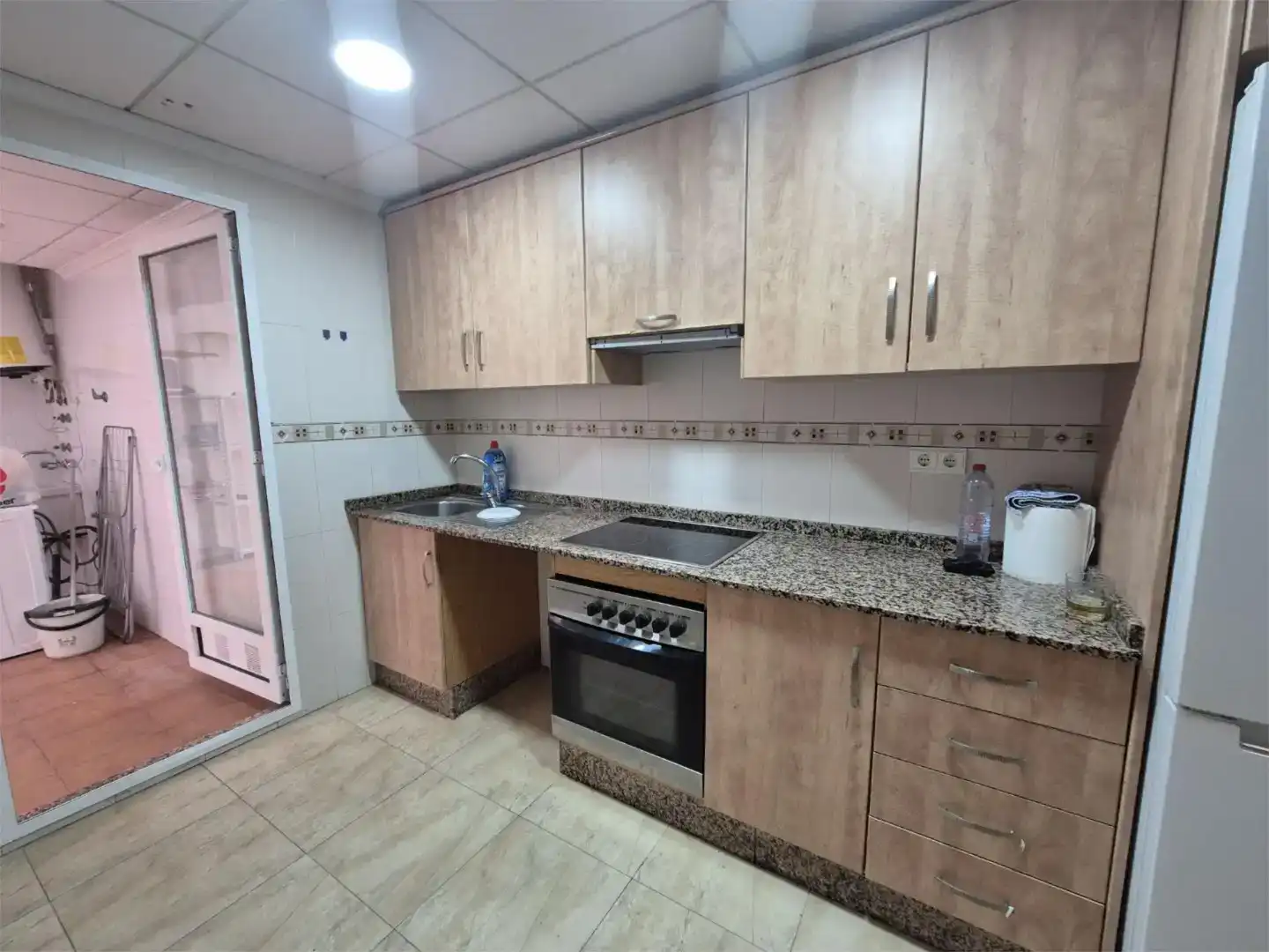 Kitchen of Flat for sale in San Isidro  with Swimming Pool and Balcony