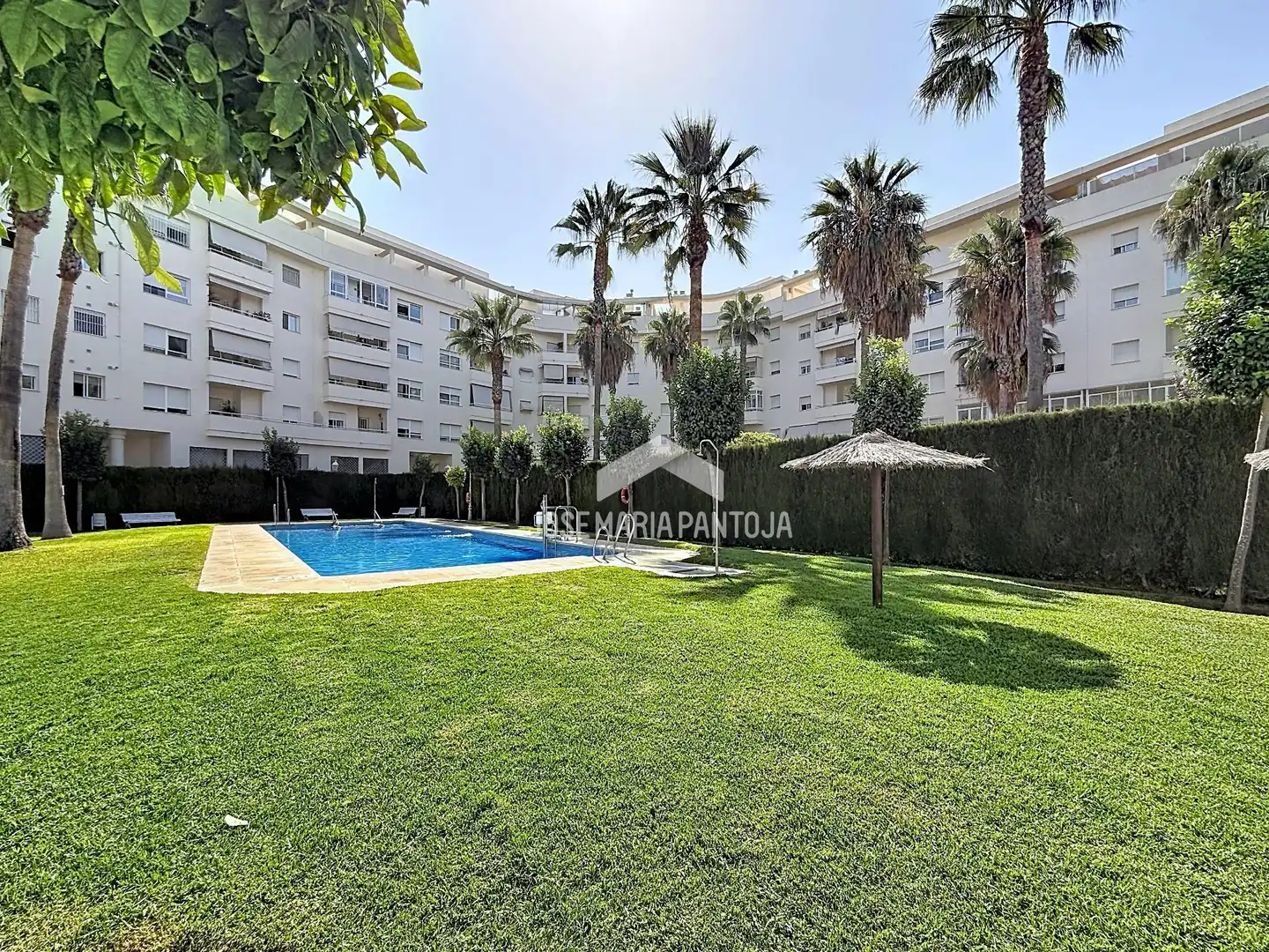 Exterior view of Flat for sale in Jerez de la Frontera  with Air Conditioner, Private garden and Parquet flooring