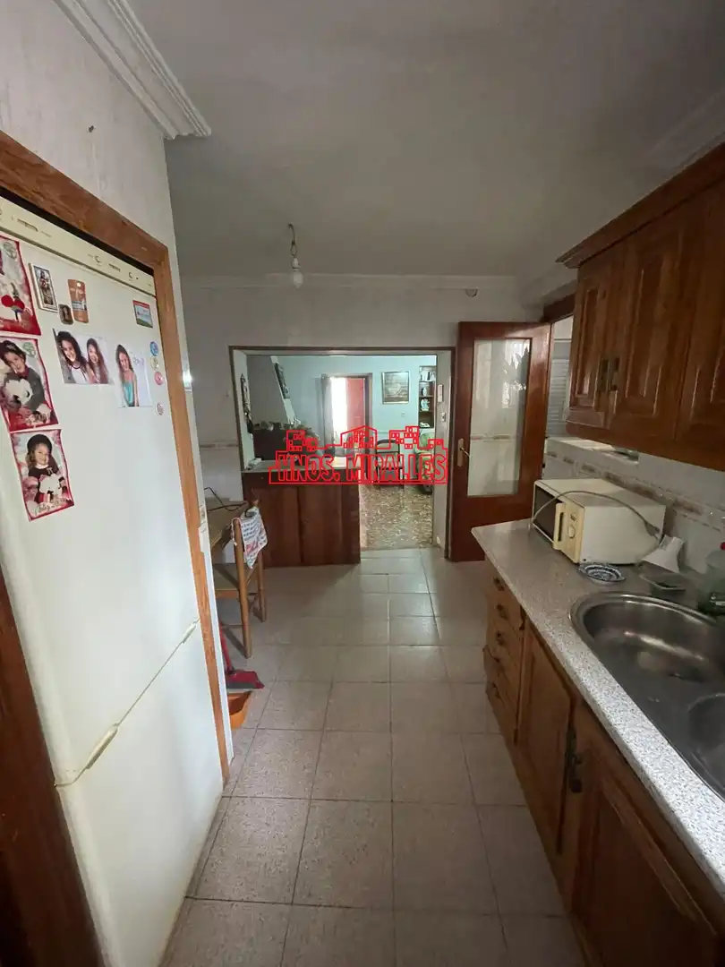 Cocina de Casa o chalet en venta en Benalúa de las Villas con Terraza, Trastero y Amueblado