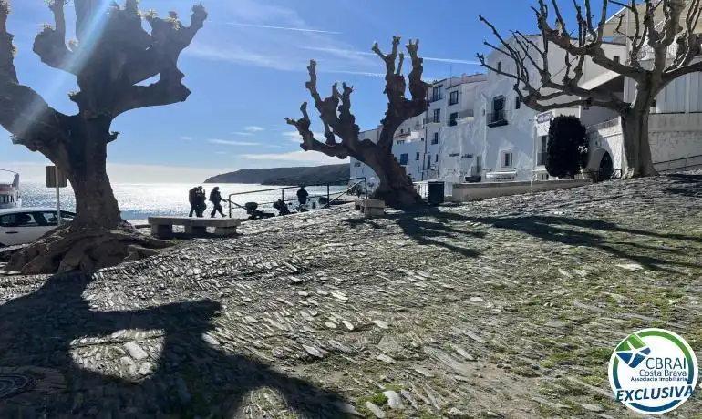 Vista exterior de Pis en venda en Cadaqués amb Moblat, Forn i Microones