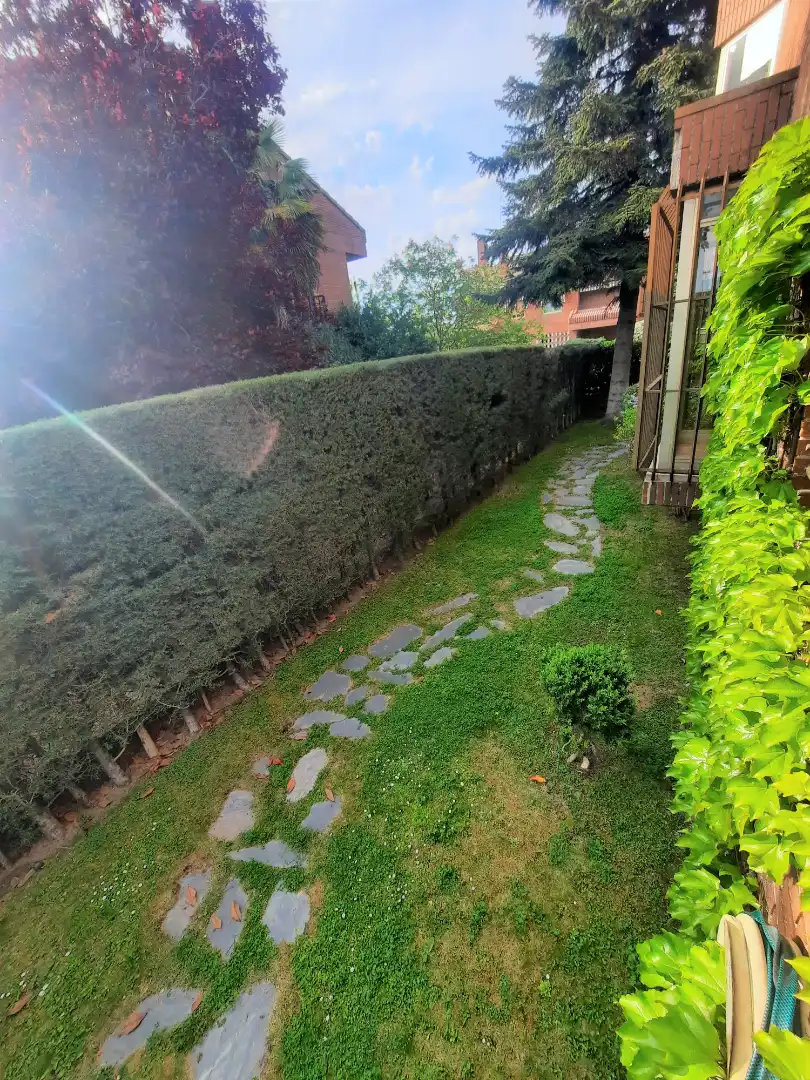 Garden of Detached homes for sale in Las Rozas de Madrid  with Heating, Private garden and Terrace