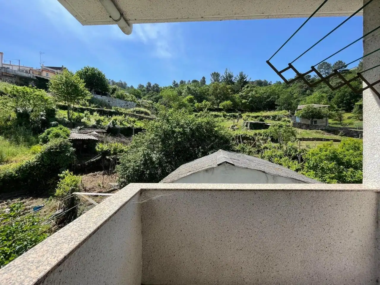 Jardín de Piso de alquiler en Ourense Capital  con Calefacción y Amueblado