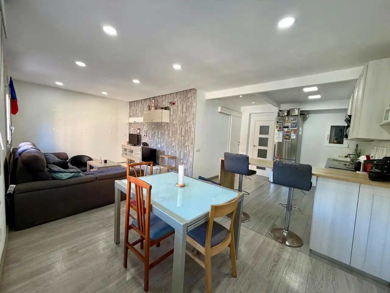 Dining room of Flat for sale in Nou Barris