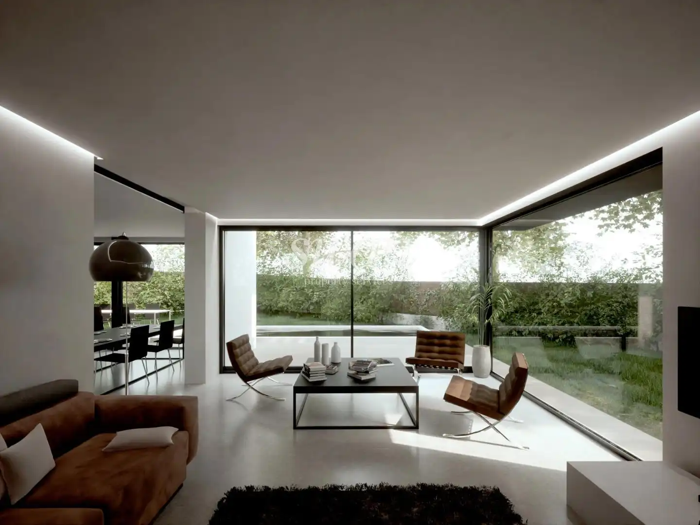 Sala de estar de Residencial en venta en Sant Cugat del Vallès