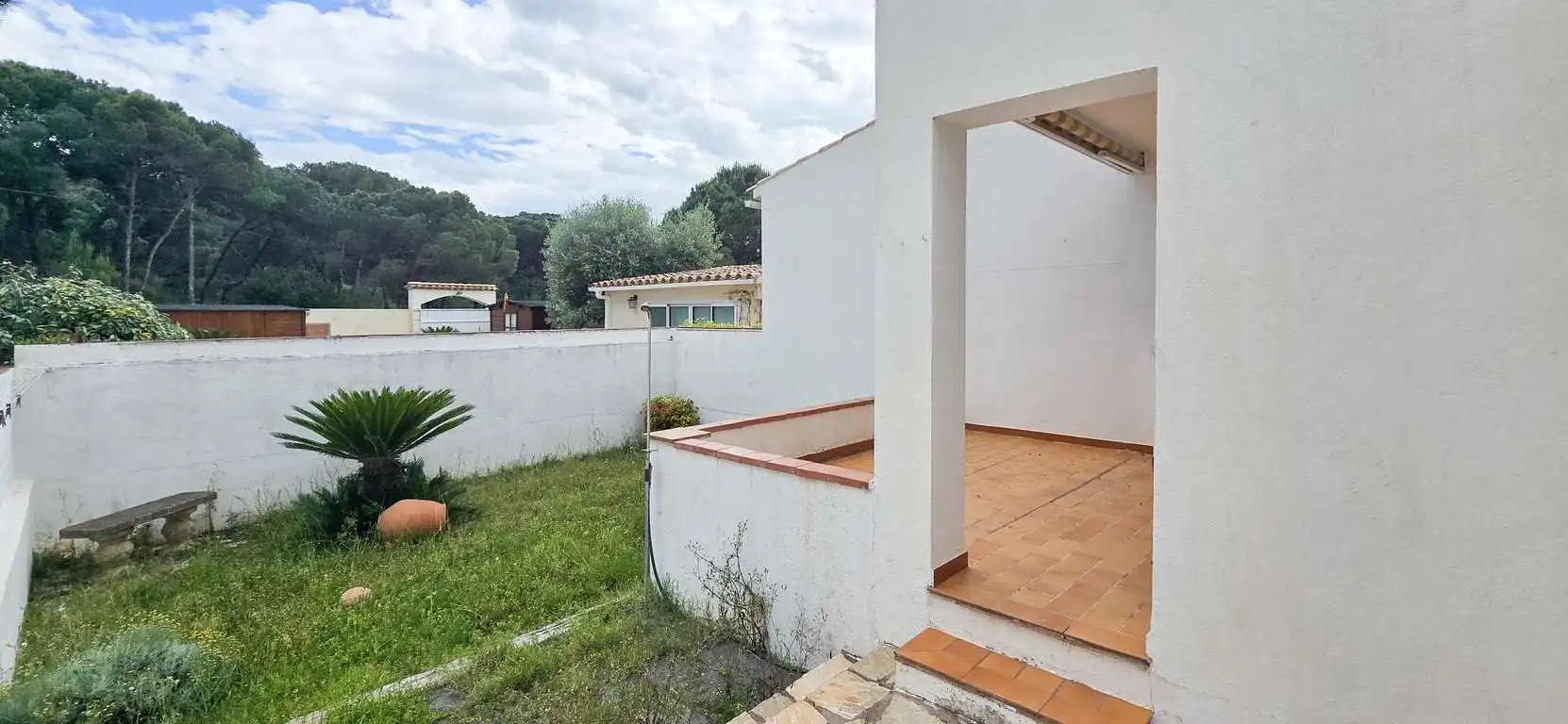 Garden of Detached homes for sale in L'Escala  with Air Conditioner, Private garden and Terrace