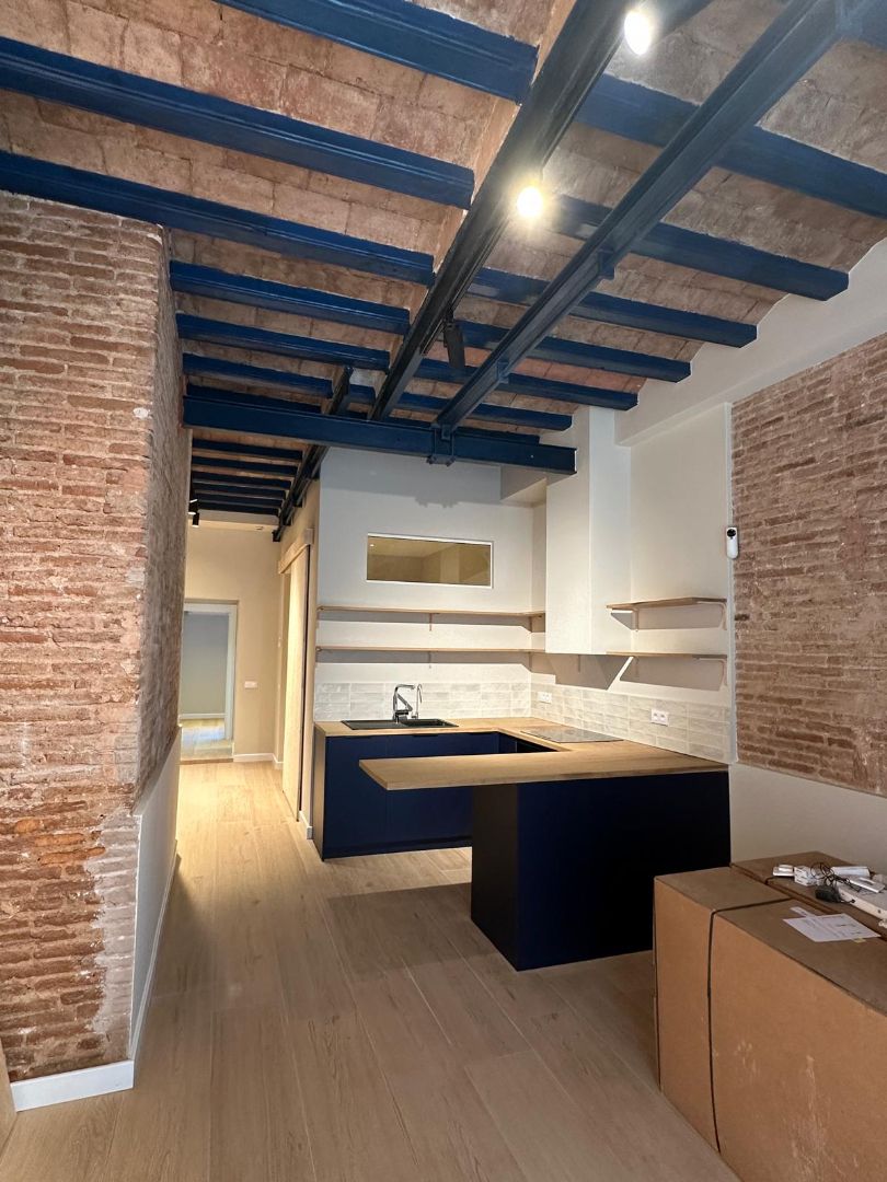 Cuina de Planta baixa en venda en  Barcelona Capital amb Aire condicionat, Calefacció i Forn