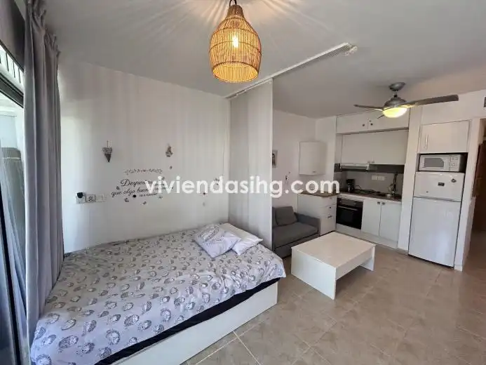 Schlafzimmer von Wohnung zum Verkauf in Puerto de la Cruz mit Terrasse, Möbliert und Waschmaschine