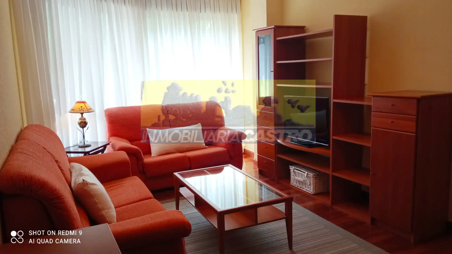 Sala de estar de Piso de alquiler en Castro-Urdiales con Calefacción, Amueblado y Balcón