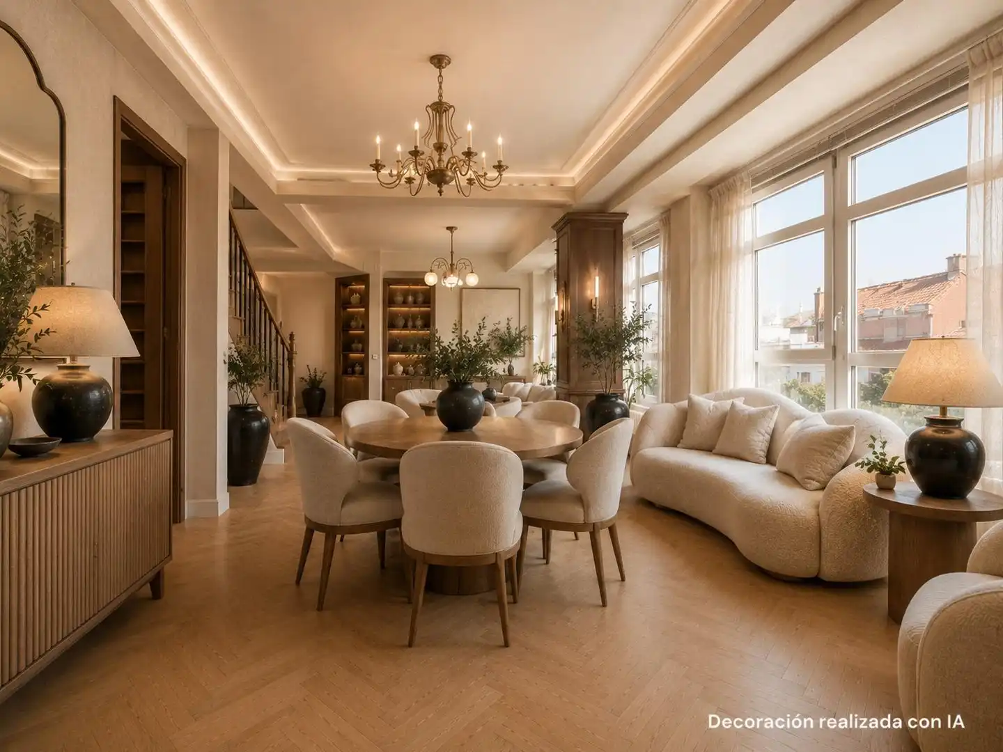 Comedor de Dúplex en venta en A Coruña Capital  con Calefacción y Parquet