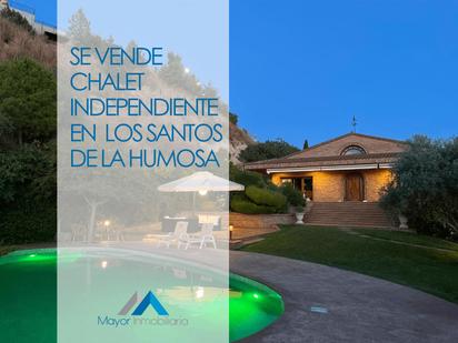 Exterior view of House or chalet for sale in Los Santos de la Humosa  with Air Conditioner, Terrace and Swimming Pool