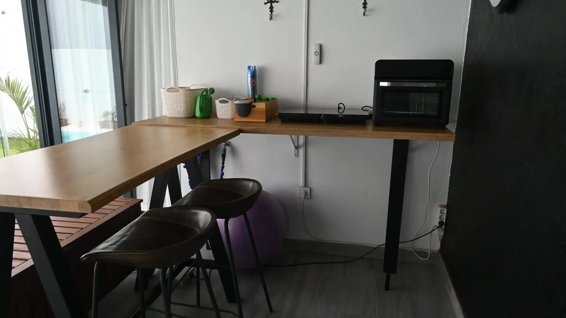 Cocina de Casa adosada en venta en La Oliva con Aire acondicionado, Jardín privado y Terraza