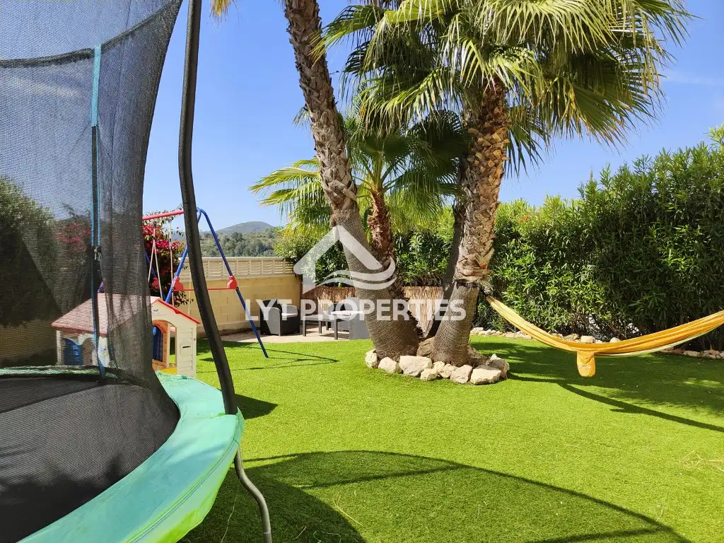 Exterior view of Detached homes for sale in Gata de Gorgos  with Air Conditioner, Heating and Swimming Pool