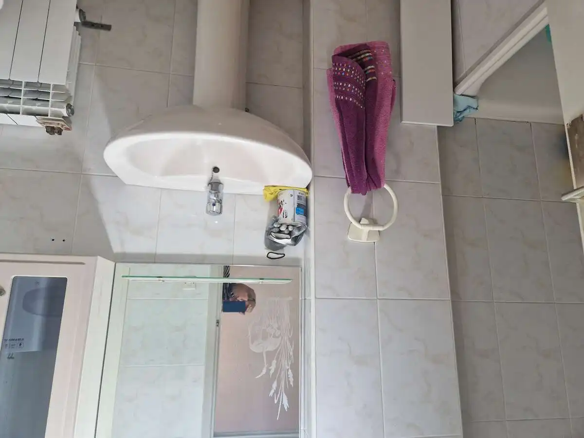 Badezimmer von Wohnung zur untervermieten in Salamanca mit Heizung, Terrasse und Möbliert