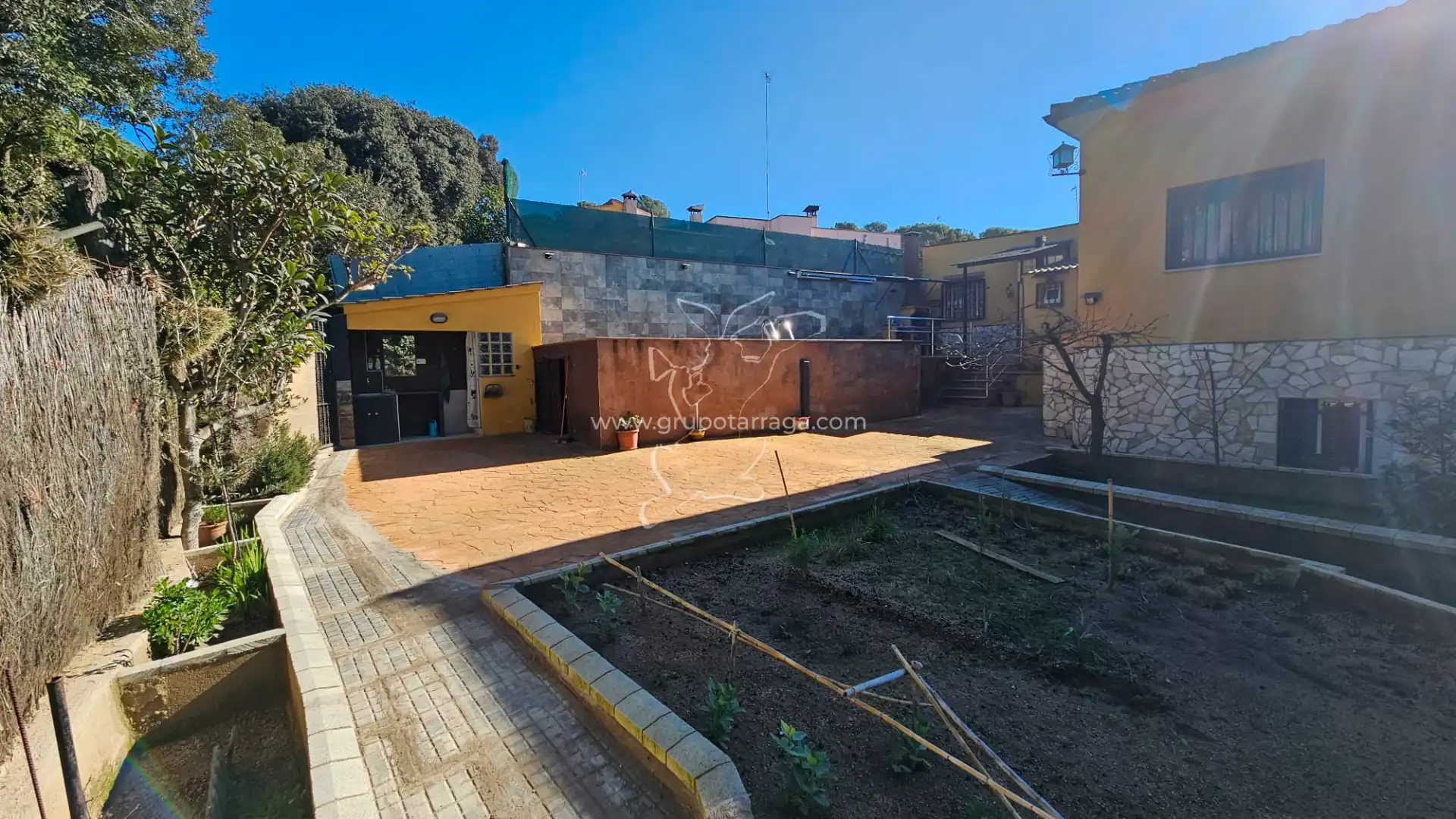 Vista exterior de Casa o chalet en venta en Lloret de Mar con Aire acondicionado, Jardín privado y Piscina