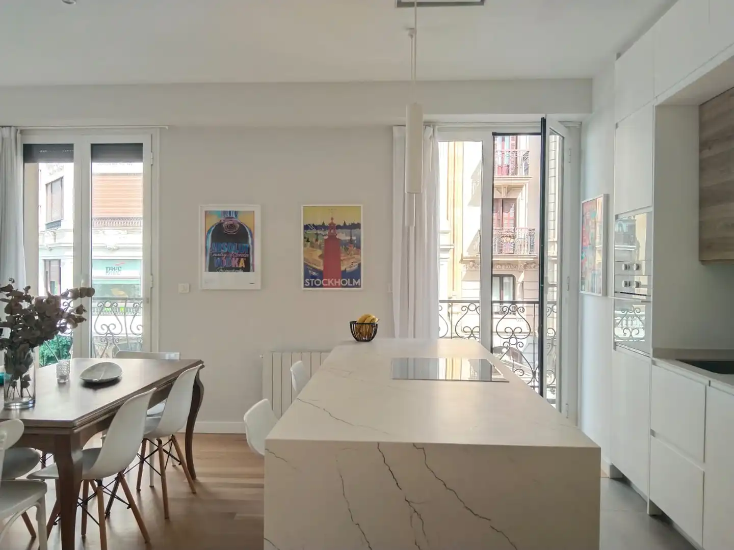 Dining room of Flat for rent in Donostia - San Sebastián   with Heating and Furnished