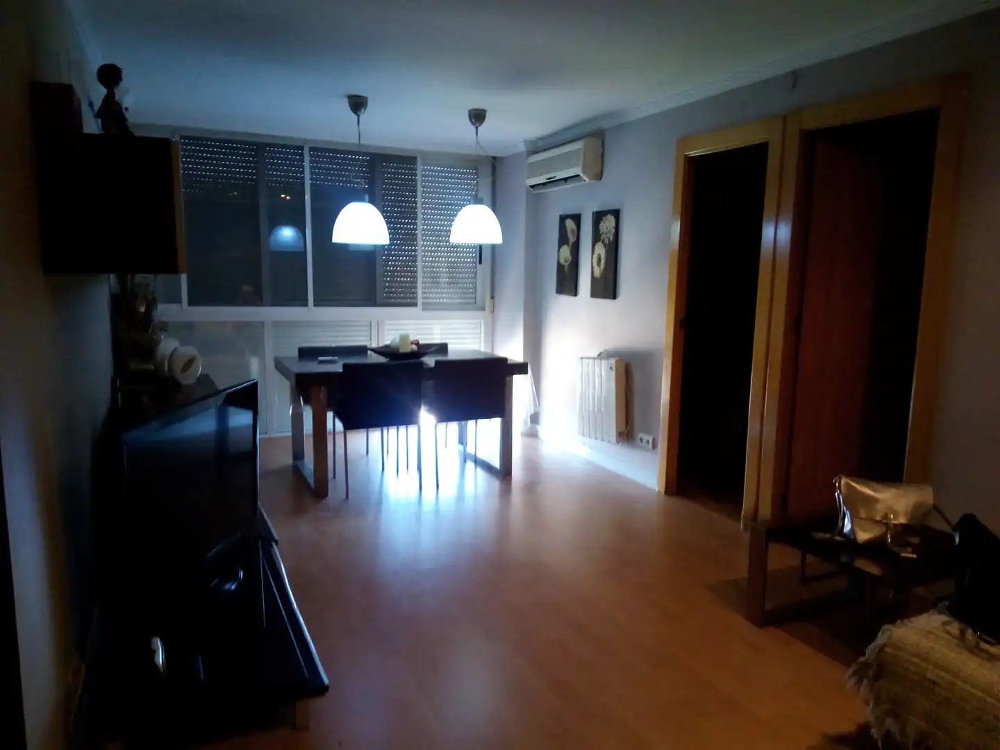 Sala de estar de Piso en venta en Valencia con Aire acondicionado, Parquet y Amueblado