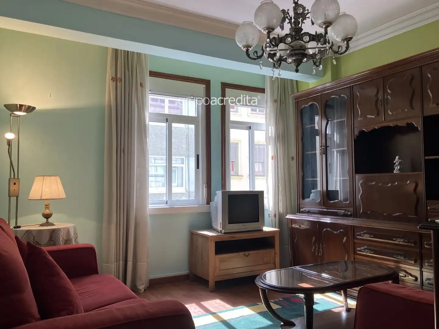 Living room of Flat for sale in A Coruña Capital 