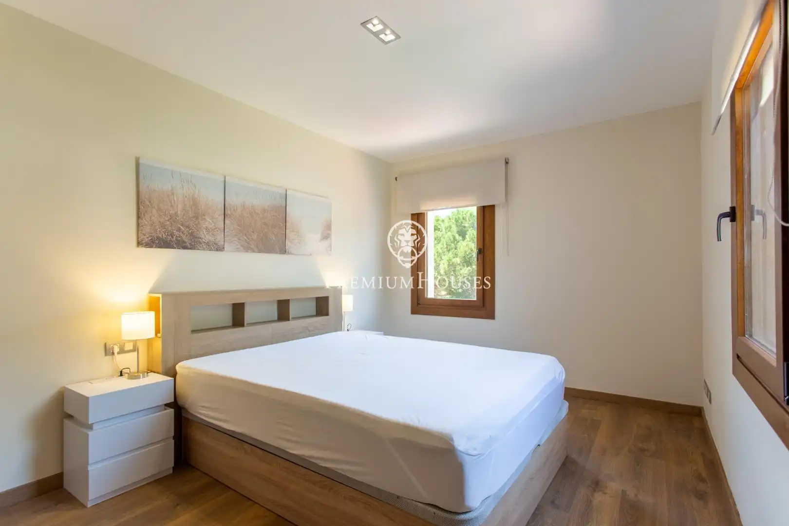 Bedroom of Flat for rent in Premià de Dalt  with Heating, Terrace and Community pool