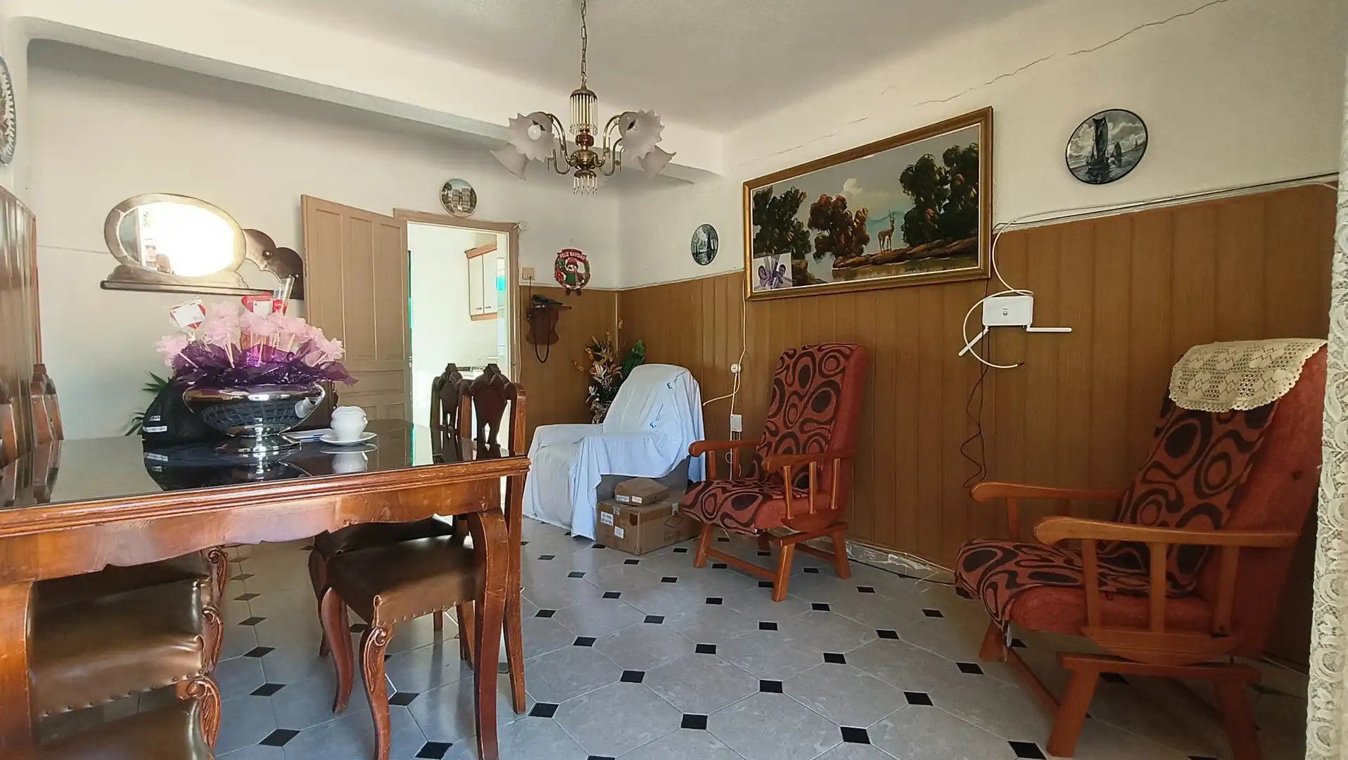 Comedor de Casa o chalet en venta en Mazarrón con Amueblado
