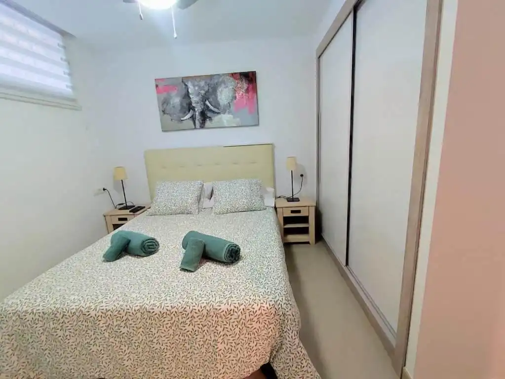 Schlafzimmer von Erdgeschoss zur Miete in Adeje mit Terrasse und Möbliert