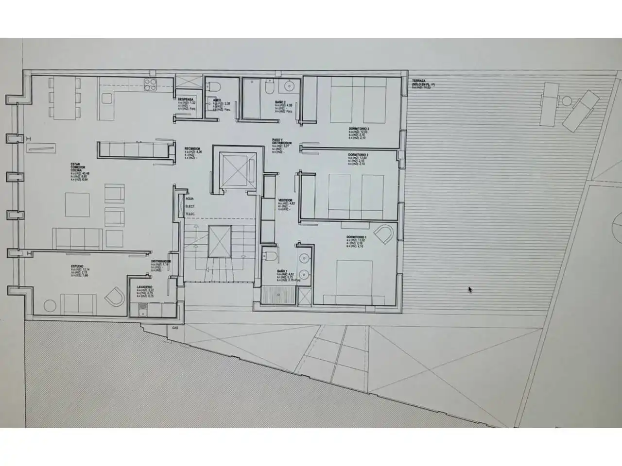 Flat for rent in  Palma de Mallorca  with Air Conditioner, Heating and Terrace