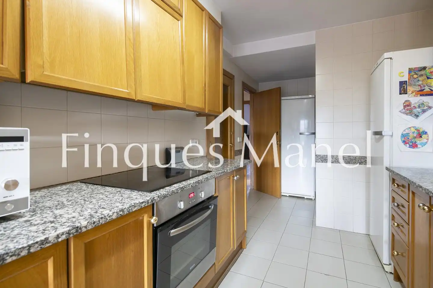 Küche von Wohnung zum Verkauf in Banyoles mit Klimaanlage und Terrasse