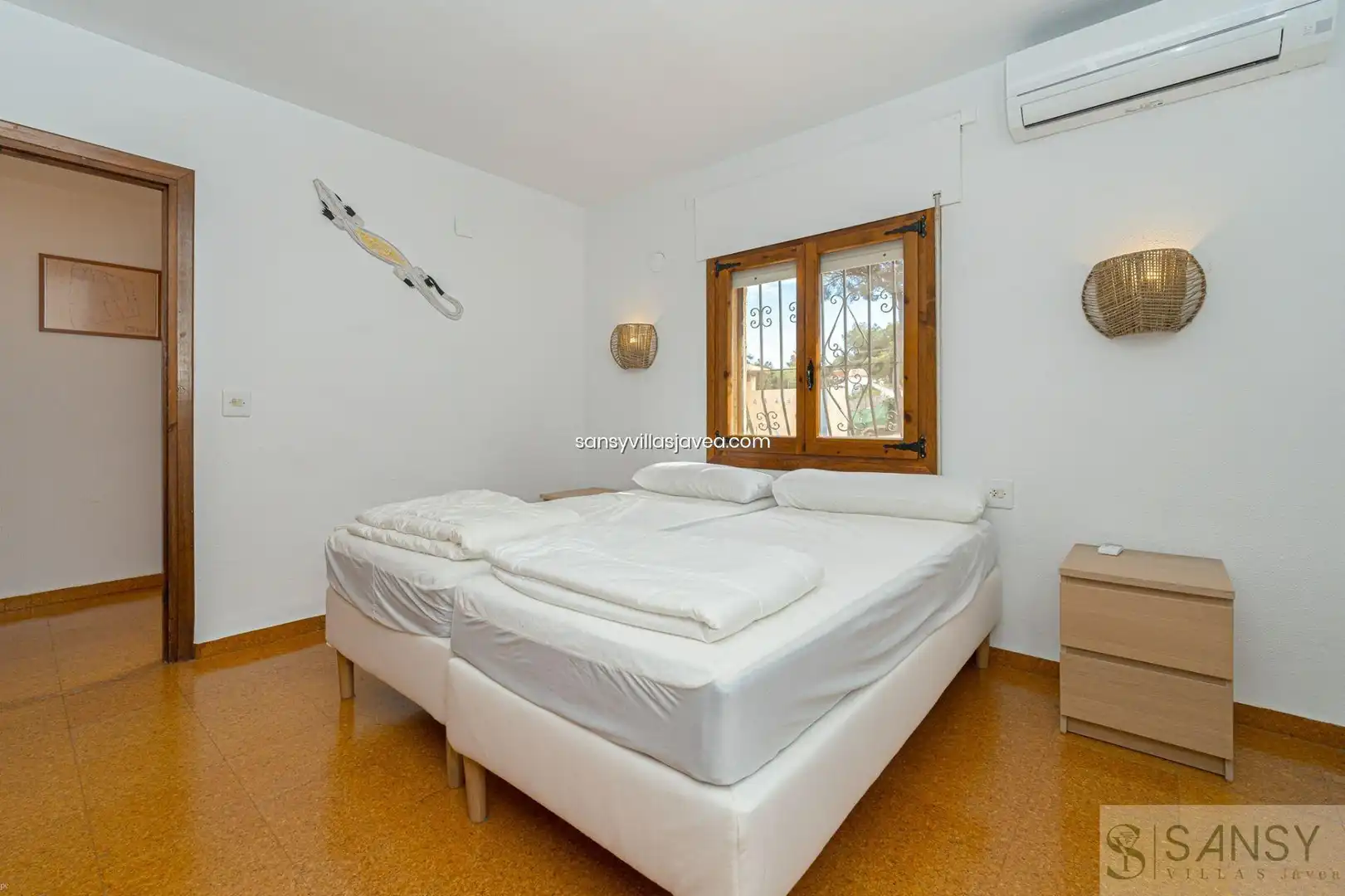 Bedroom of Houses for sale in Jávea / Xàbia  with Air Conditioner and Storage room