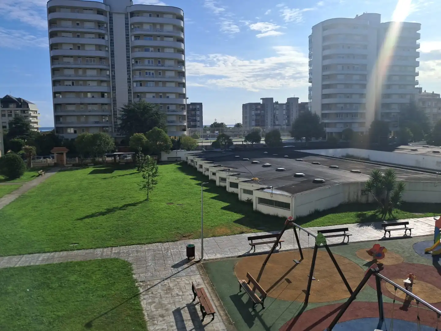 Exterior view of Flat for sale in Laredo  with Heating, Furnished and Washing machine