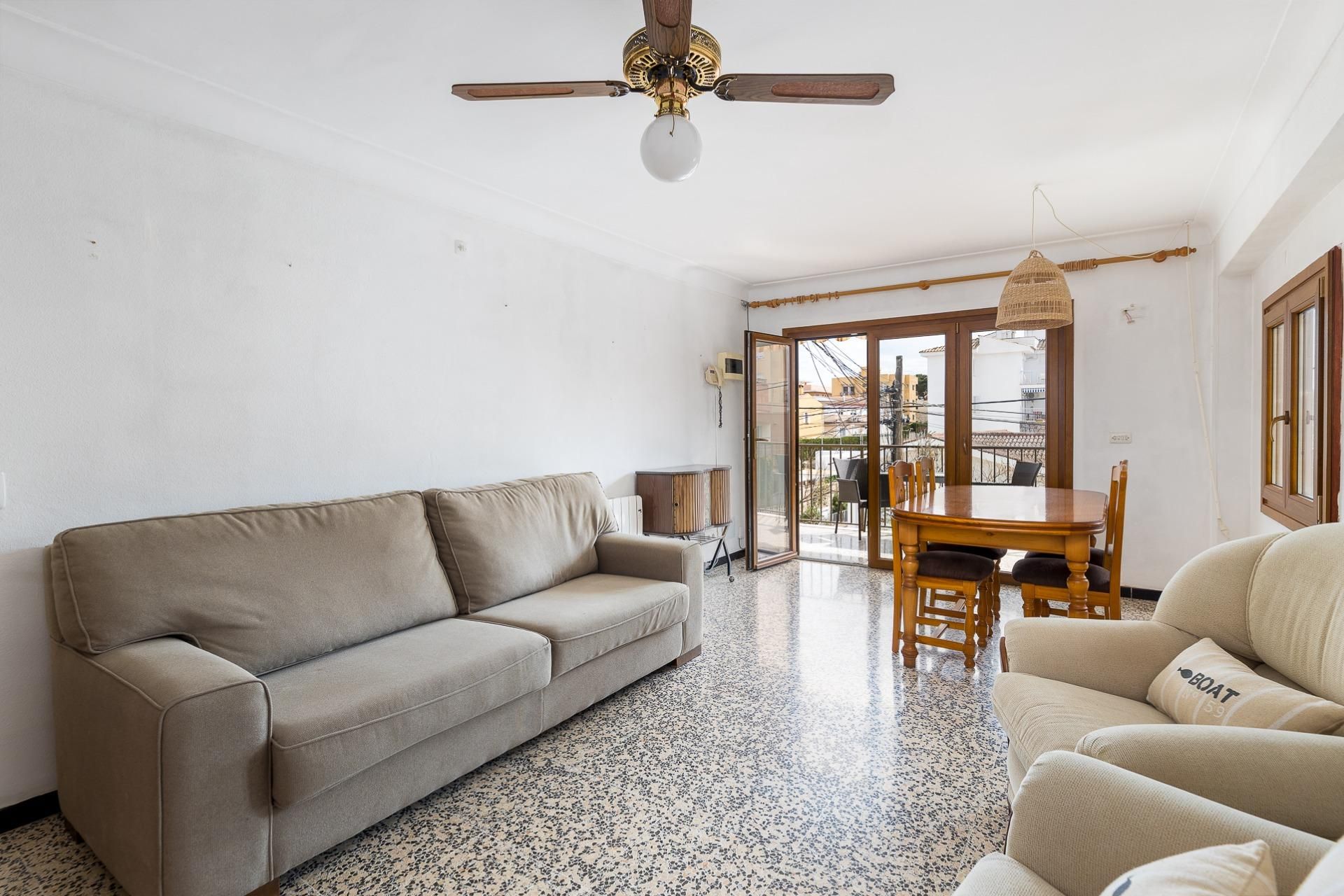 Sala d'estar de Apartament en venda en  Palma de Mallorca amb Calefacció i Terrassa